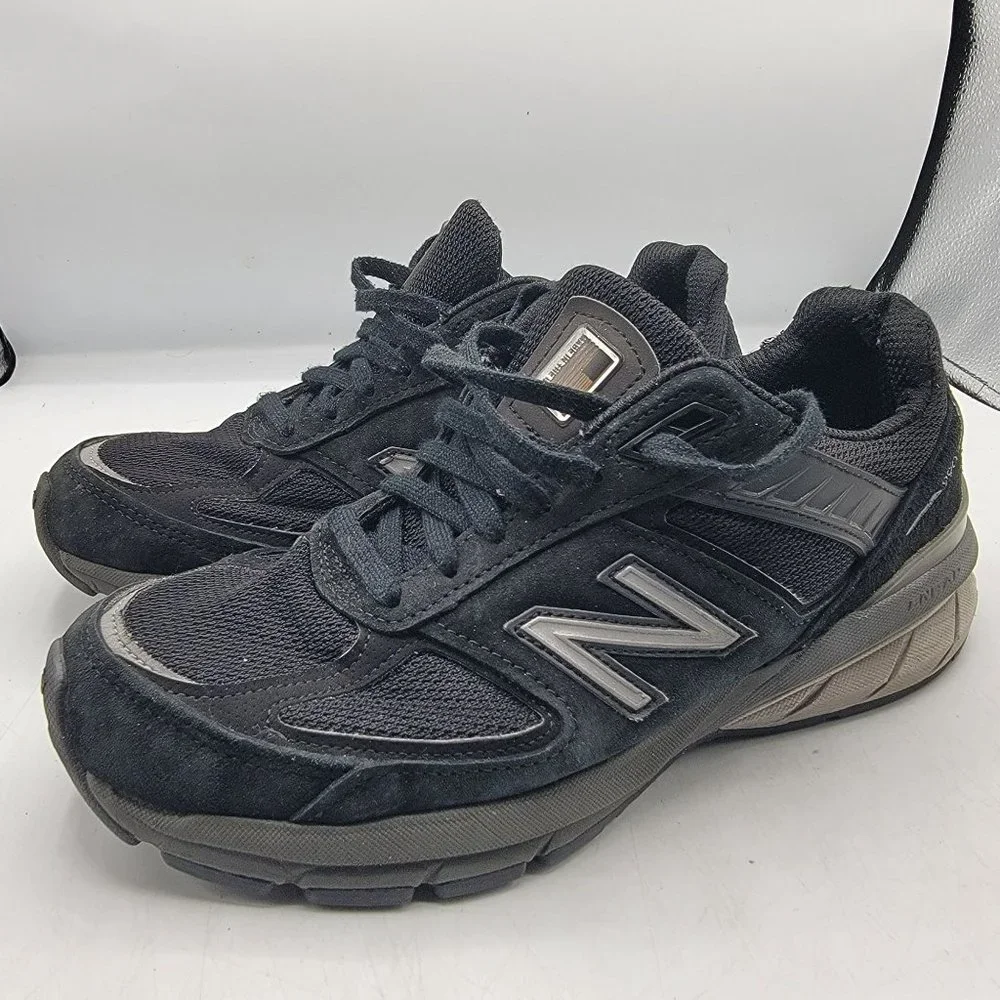 New Balance 990v5 Mens Size 7 (2E) Black Athletic Casual Walking Shoes M990BK5